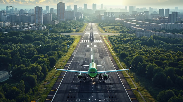 航空货运飞机起飞