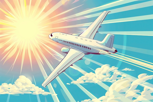 航空速运飞机起飞