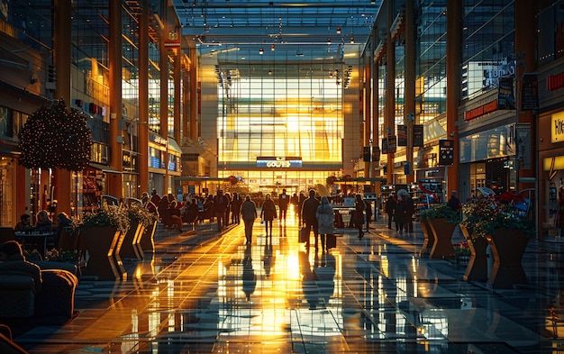 机场货运站繁忙景象